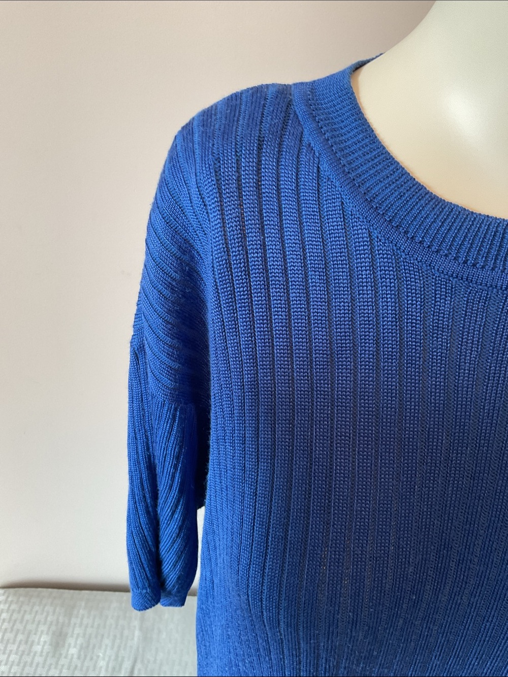 Laura Ribbed Short-Sleeve Sweater - Picture 4 of 10